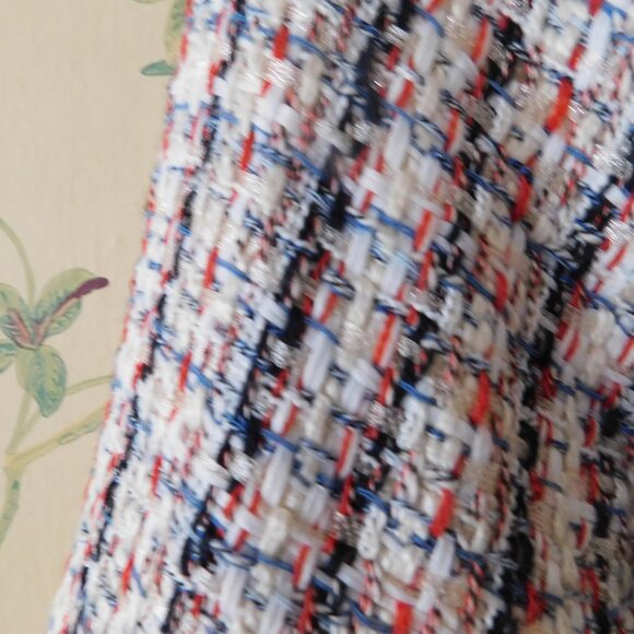 Anthropologie Sanctuary Red White BlueTweed Jacket 🎀 - Picture 2 of 12